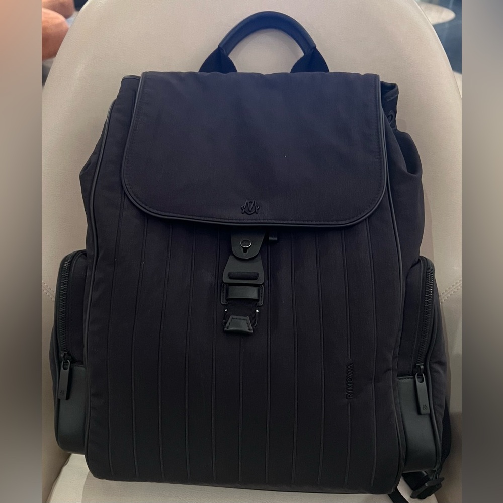Rimowa never still flap canvas backpack large